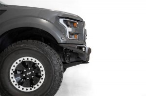 Ford Raptor F-150 Bumper - Front - Addictive Desert Designs - Bomber - Hammer Black with Satin Black panels - `17-`20 Ford Raptor F-150 Bumper - Front - Addictive Desert Designs - Bomber - Hammer Black with Satin Black panels - `17-`20